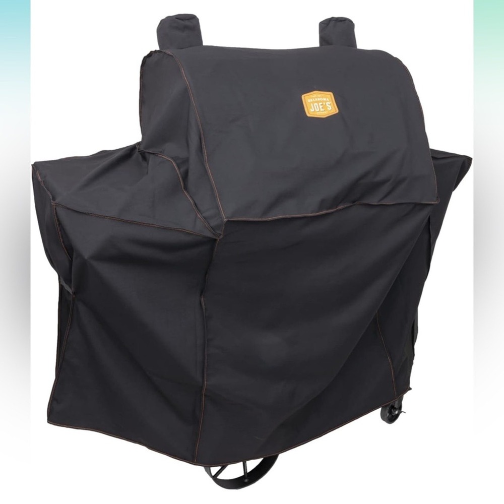 Oklahoma Joe's Rider 900 & Rider DLX Pellet Grill Cover Black Heavy-Duty Ripstop